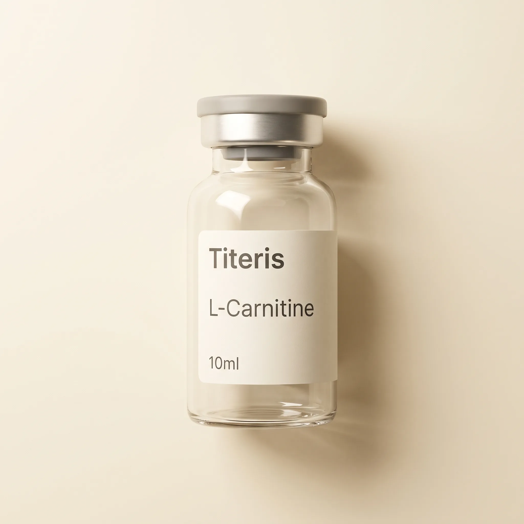 Flacon de L-Carnitine Verolteq pour la recherche en laboratoire sur le métabolisme mitochondrial