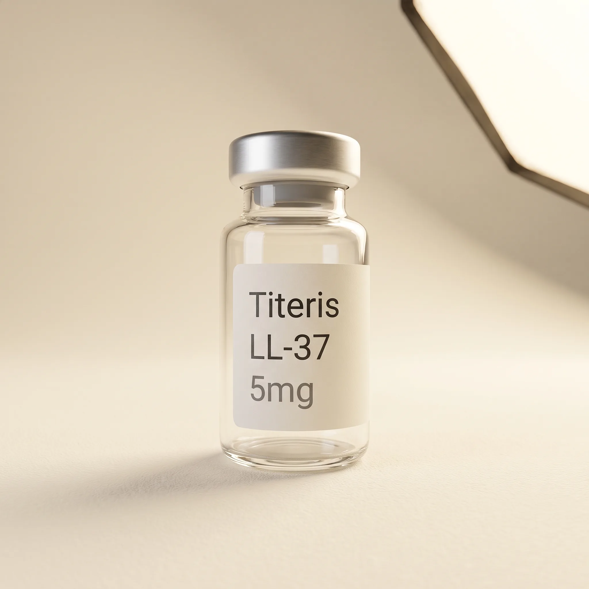 Flacon de LL-37 Verolteq matériau de référence de recherche en immunologie et défense innée