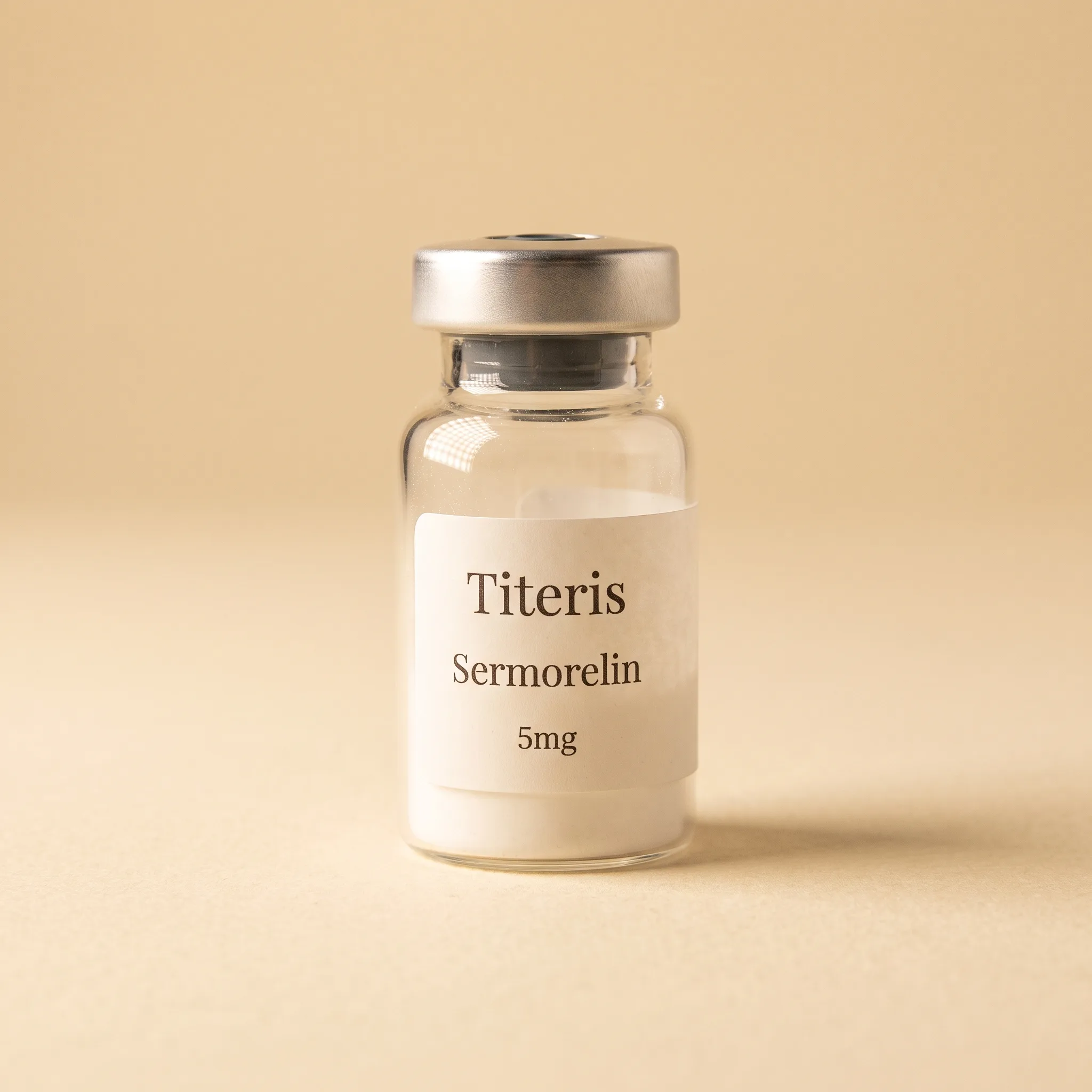 Sermorelin Acétate flacon de référence pour la recherche Verolteq 5mg