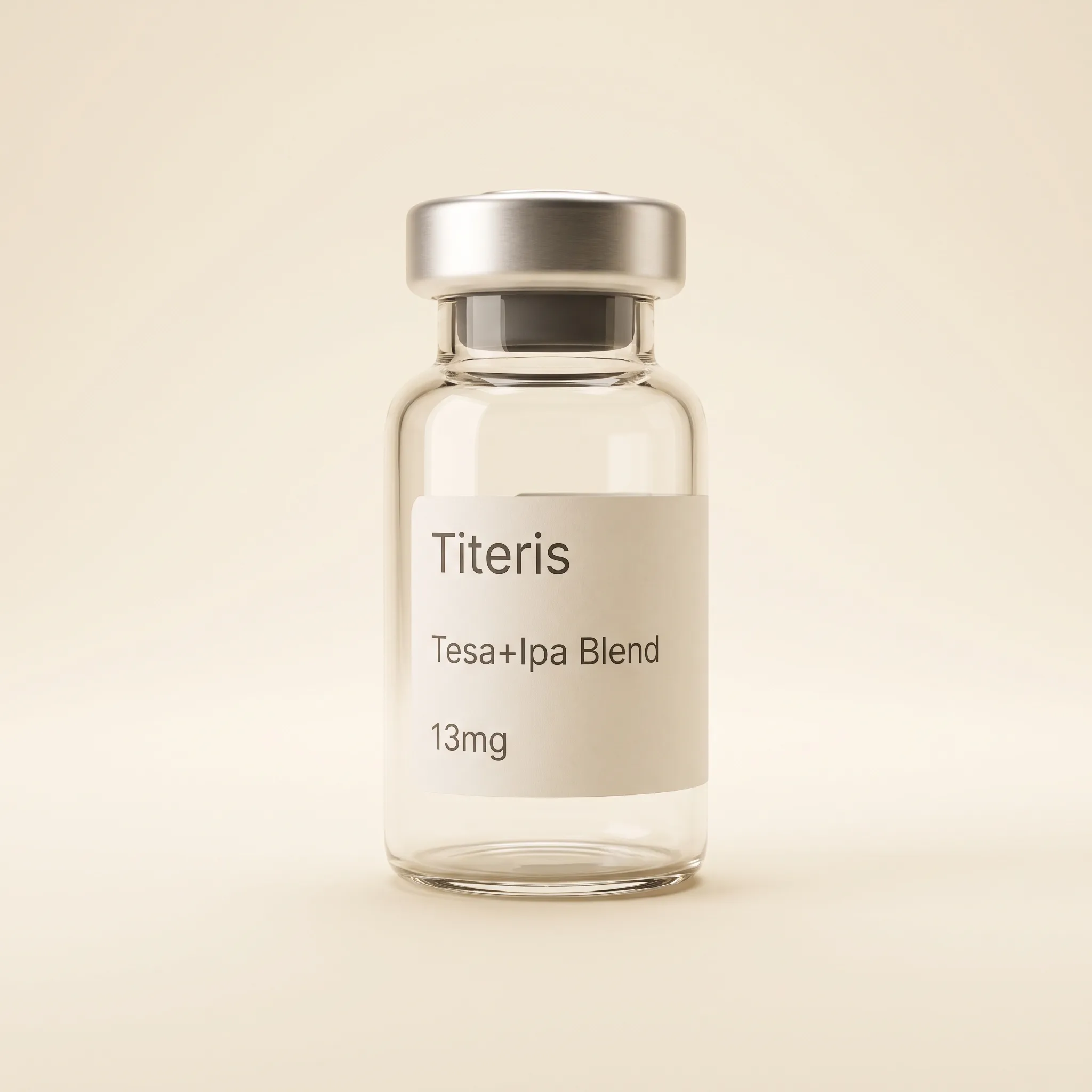 Mélange Tésamoréline Ipamorelin flacon de référence pour la recherche Verolteq 13mg